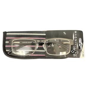 Foster Grant Magnavision Leo Men’s Readers +1.00 NWT